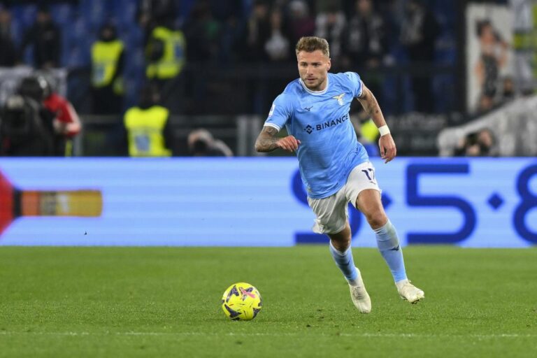 Incidente stradale per l’attaccante della Lazio Immobile, frattura alla costola