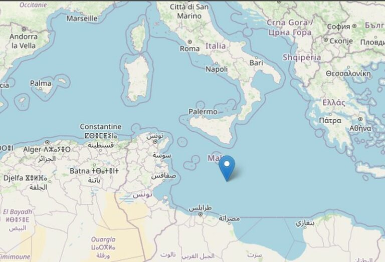 Malta hit by a strong earthquake, no damages reported