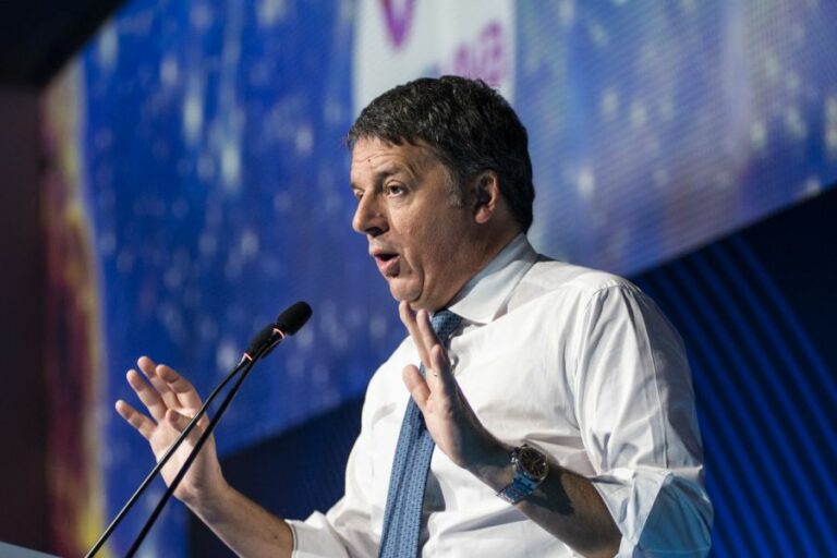 Renzi “Obiettivo 10% alle Europee. Se Meloni in crisi il soccorso arriverà da Conte”