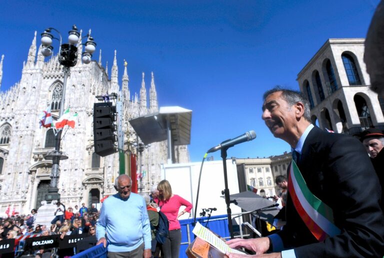 25 Aprile, Sala “Milano è una città antifascista”