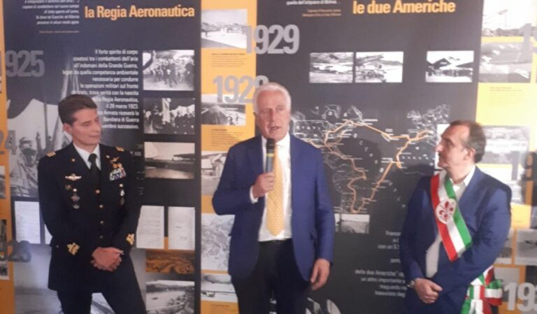 Giani “Aeronautica ricerca ed innovazione, legame con Firenze forte”