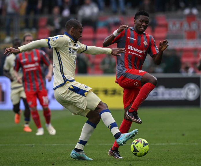 Cremonese-Hellas Verona serie A