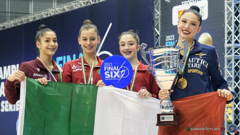 Settimo scudetto di fila nella ritmica per la Ginnastica Fabriano