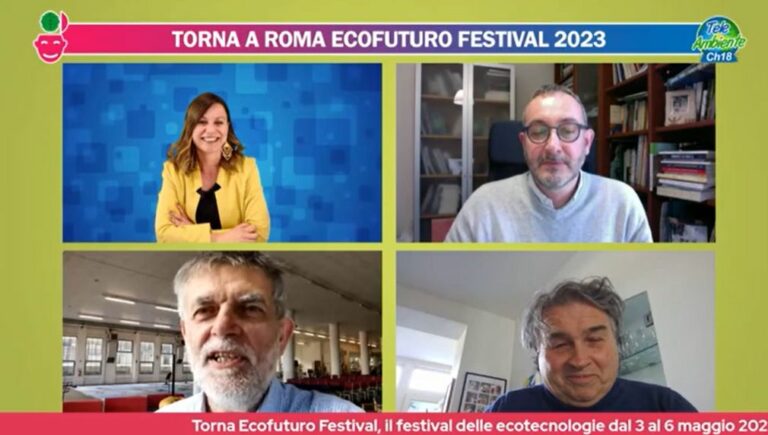 Torna Ecofuturo Festival, a Roma dal 3 al 6 maggio la 10^ edizione