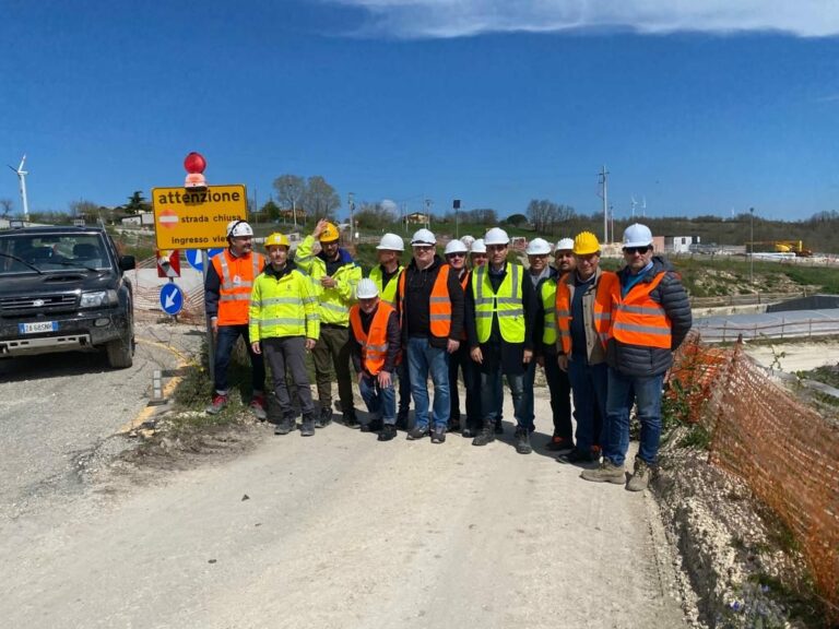 Ordine degli Ingegneri di Benevento visita cantiere variante San Marco
