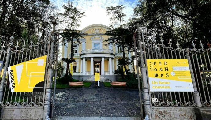 Villa Fernandes - bene confiscato valorizzato a Portici con il sostegno della Fondazione CON IL SUD