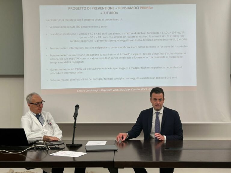 Prevenzione infarto miocardio acuto, al via screening gratuito