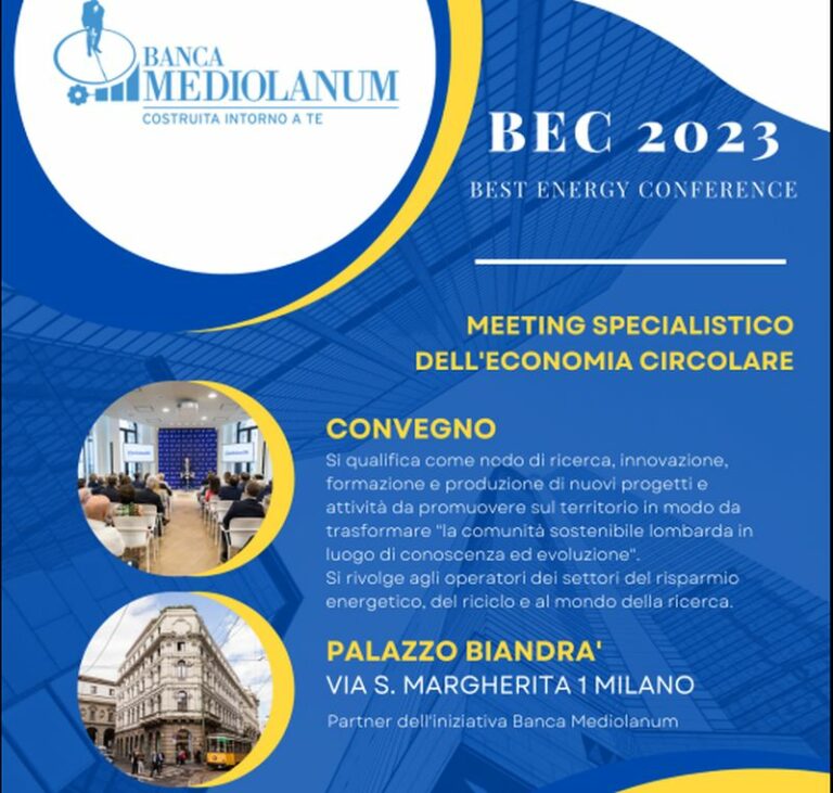 Sostenibilità, a Milano la prima edizione di BEC 2023