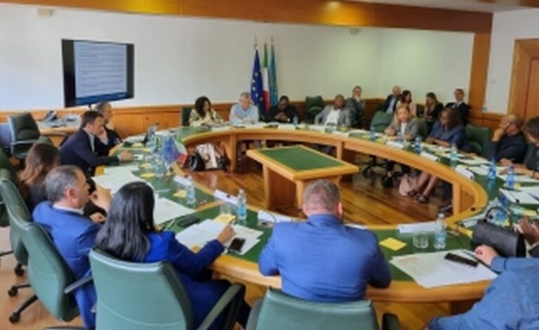 In Consiglio Lazio delegazione commissione provincia sudafricana Gauteng