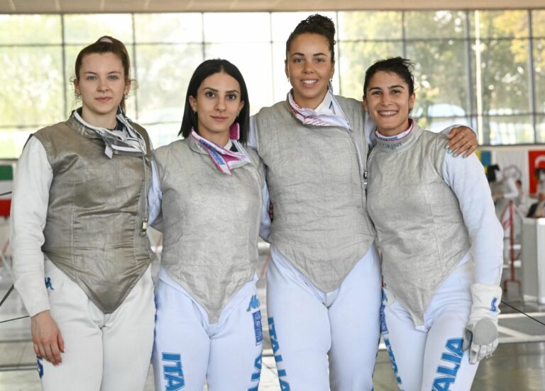 Coppa del mondo di fioretto, team azzurre d’argento a Plovdiv
