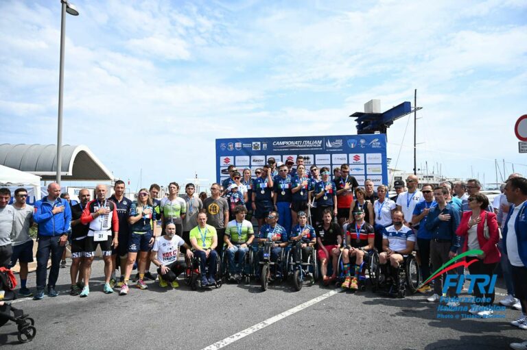 Assegnati tricolori Paratriathlon, Giubilei “Tante emozioni”