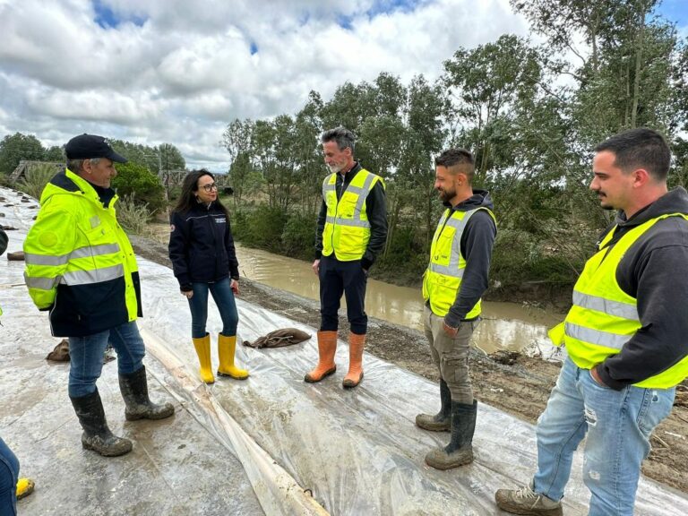 Maltempo, completata la ricostruzione argine del fiume Lamone