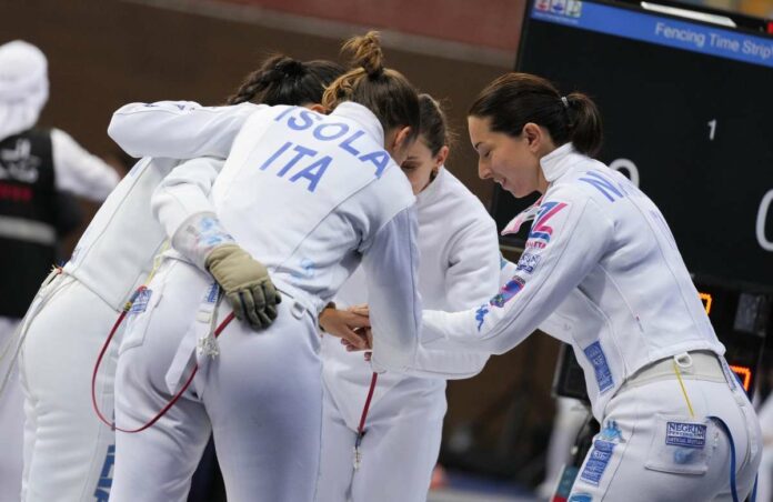 Epee Women
In photo: ITA
Photo Alegni/BizziTeam