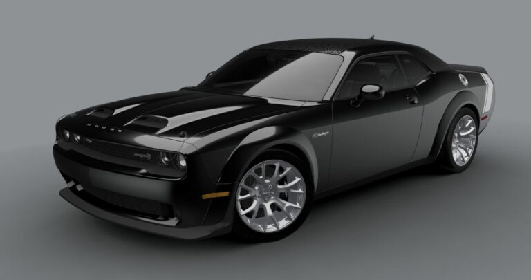 Arriva in Europa la Dodge Challenger Black Ghost
