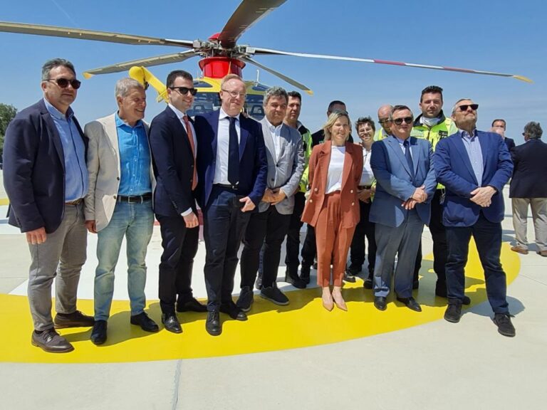 Veneto, inaugurata nuova piazzola elisoccorso a Pellestrina