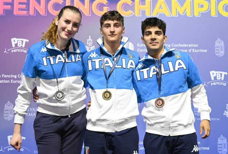 Europei U.23, oro Lombardi nel fioretto maschile