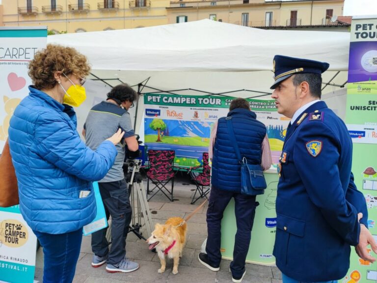 A Corchiano il Pet Camper Tour contro abbandono e sicurezza stradale