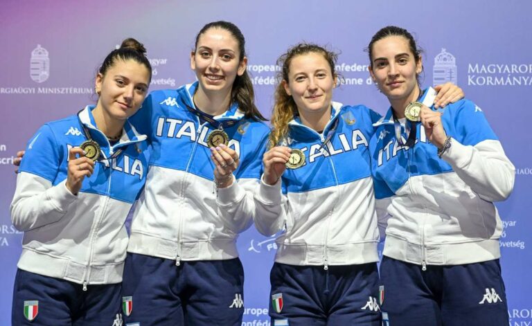 Finale d’oro per l’Italscherma agli Europei U.23