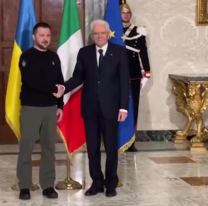 Mattarella-Zelensky