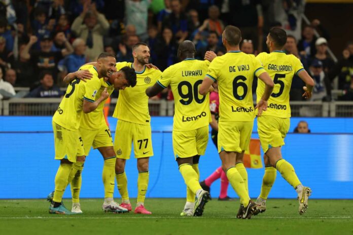 italian soccer Serie A match Inter - FC Internazionale vs US Sassuolo