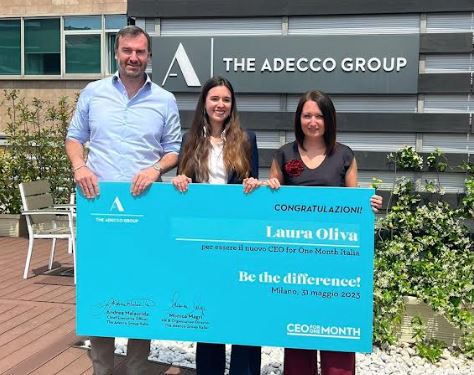 A Laura Oliva la 9^ edizione del Ceo For One Month di The Adecco Group