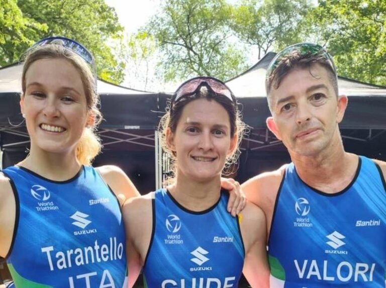 Subito quattro podi per l’Italia agli Europei di triathlon