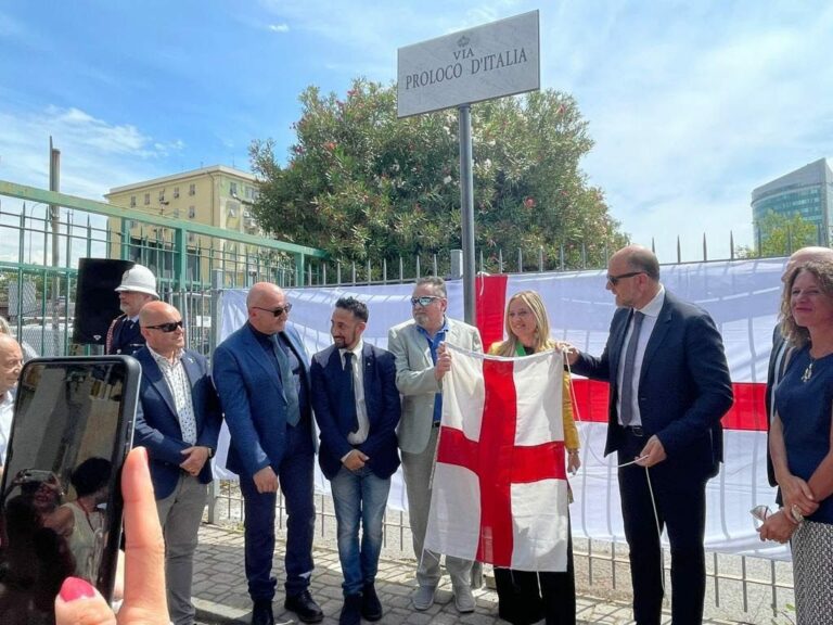 Il Comune di Genova intitola la prima strada d’Italia alle Pro Loco