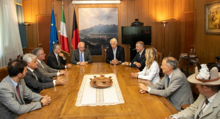 Valle d’Aosta, Testolin incontra il presidente del Coni Malagò