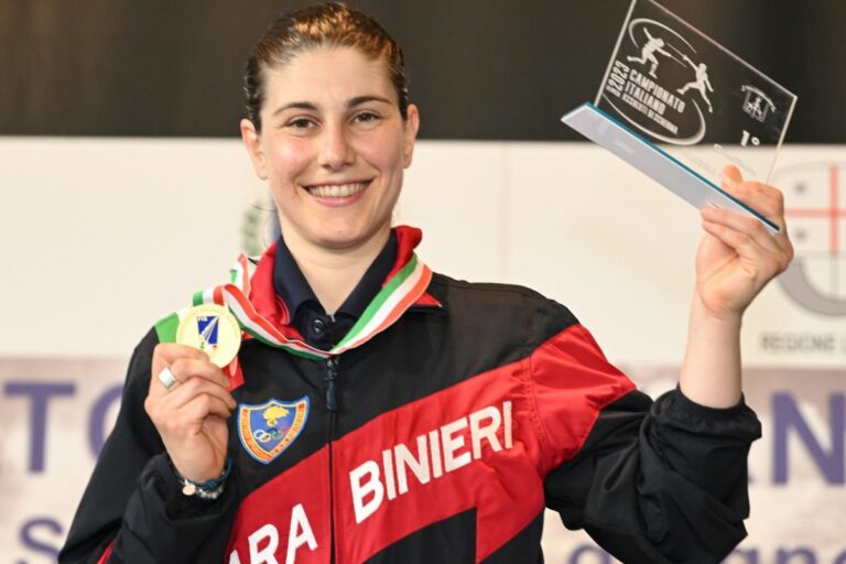 Rossella Gregorio e Riccardo Nuccio campioni italiani di sciabola