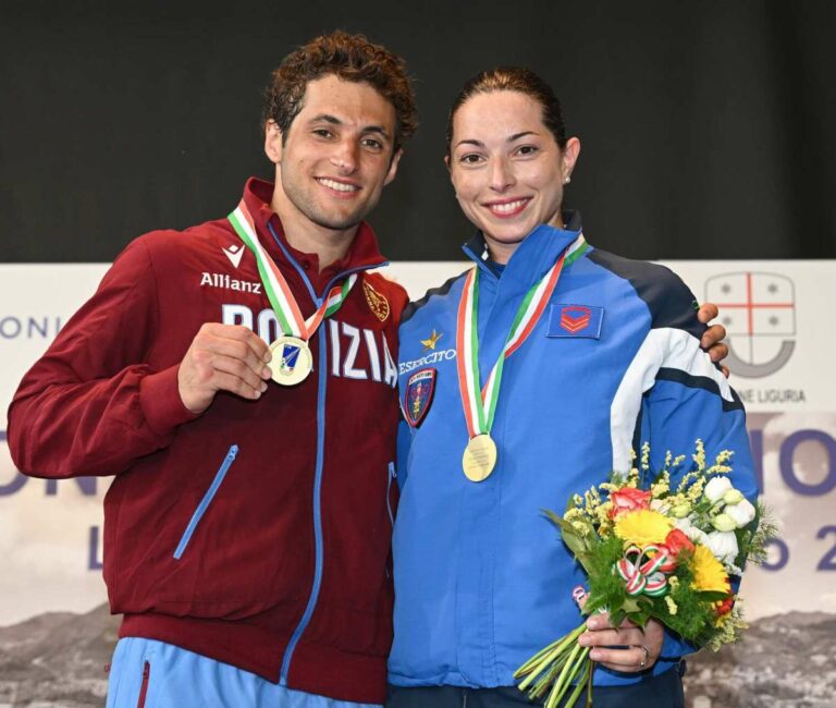 Cuomo e Navarria campioni d’Italia della spada individuale