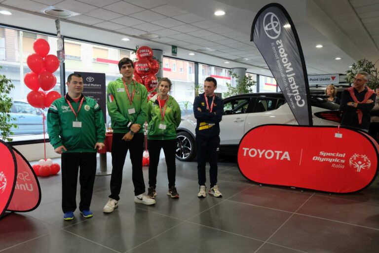 Toyota accompagna gli atleti di Special Olympics verso i Mondiali