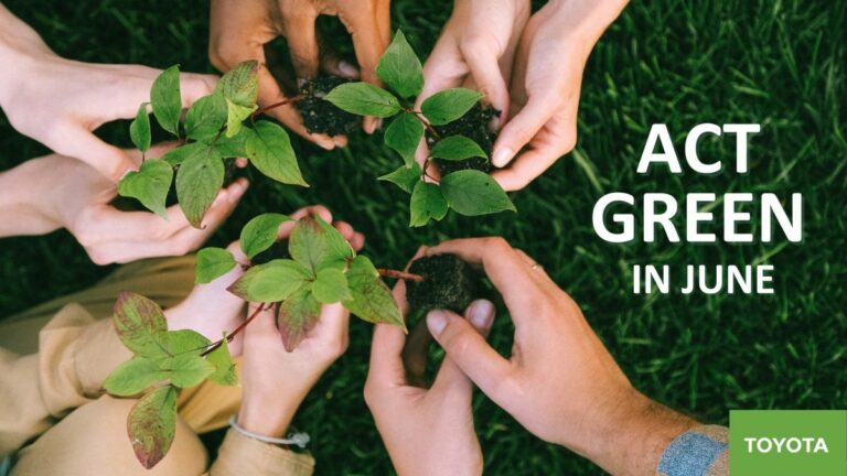 Toyota promuove la sostenibilità con la Green Month Campaign
