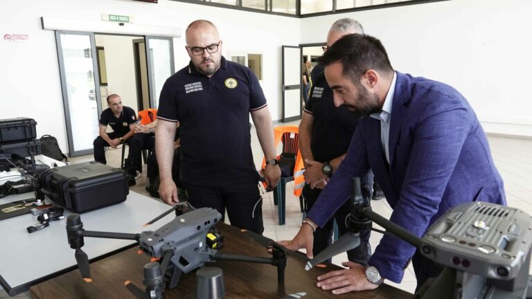 In Sardegna flotta di 16 droni per prevenire e contrastare gli incendi