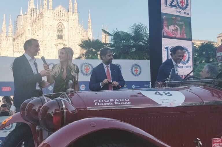 Geronimo La Russa “Arrivo 1000Miglia a Milano evento suggestivo”