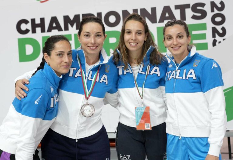 Navarria argento europeo, Italscherma in testa al medagliere