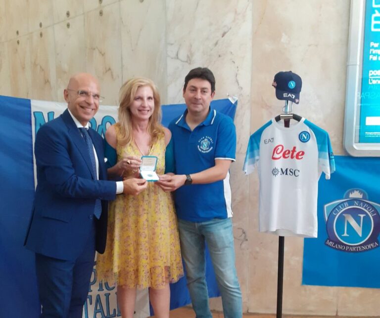 Da Poste Italiane una medaglia celebrativa per lo scudetto del Napoli