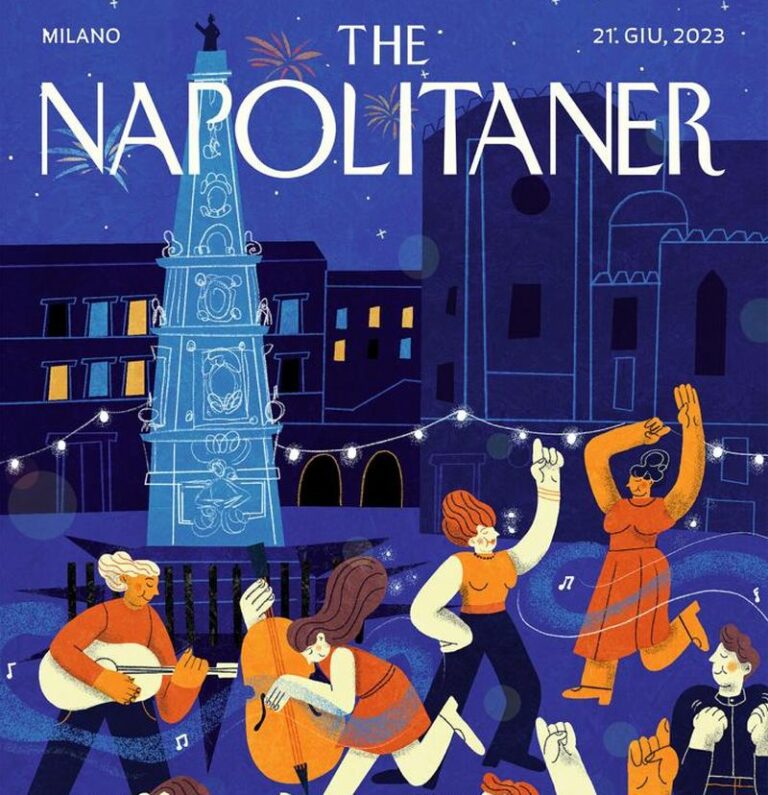 Voiello accende Milano con “Miez’a via”