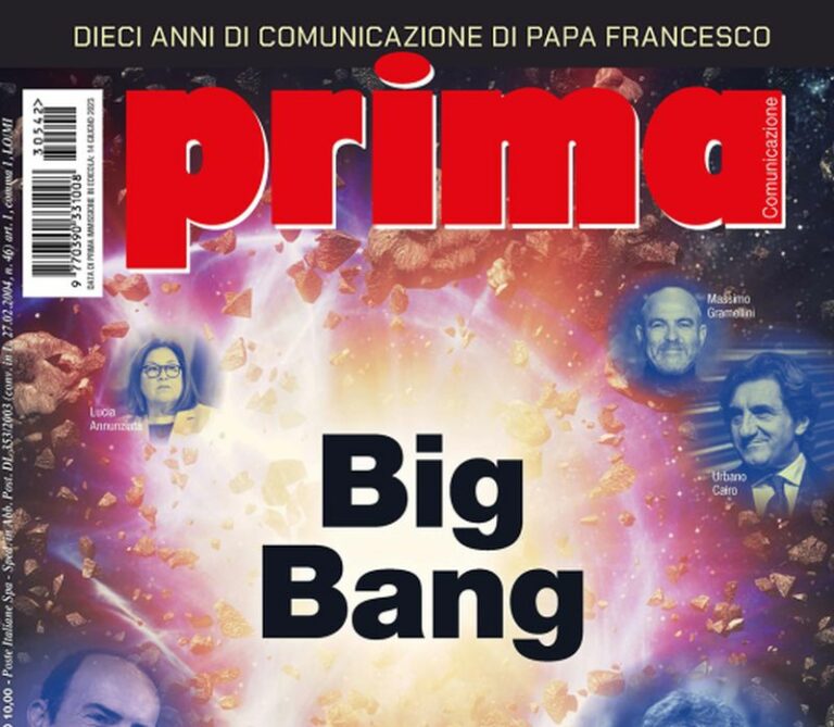“Prima”, nuovo numero dedicato a “Big Bang tv”