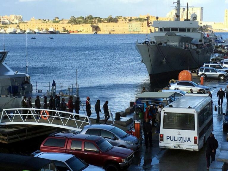 Migranti, in calo del 47% i richiedenti asilo a Malta