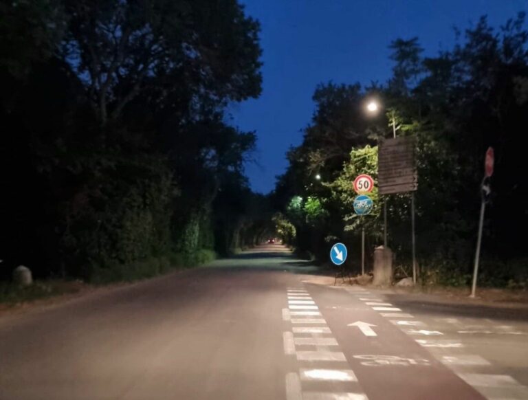 A Palermo torna l’illuminazione nel Parco della Favorita
