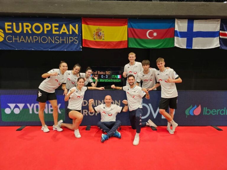 Finale storica per il MaraBadminton nell’European Club Championships