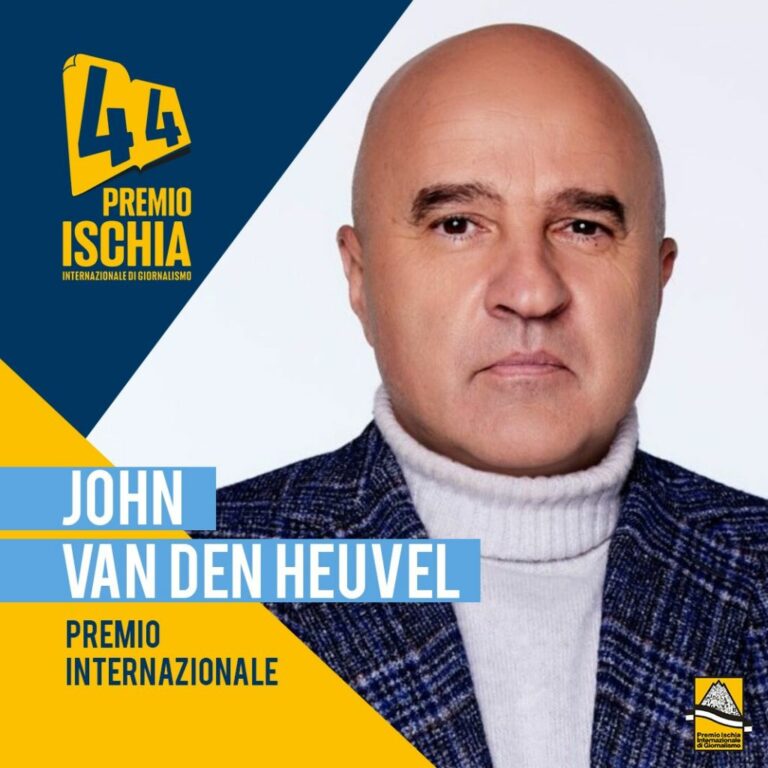 A John Van den Heuvel il Premio Ischia Internazionale di Giornalismo