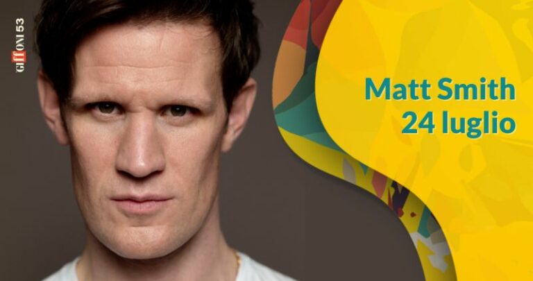 Matt Smith il 24 luglio al Giffoni Film Festival