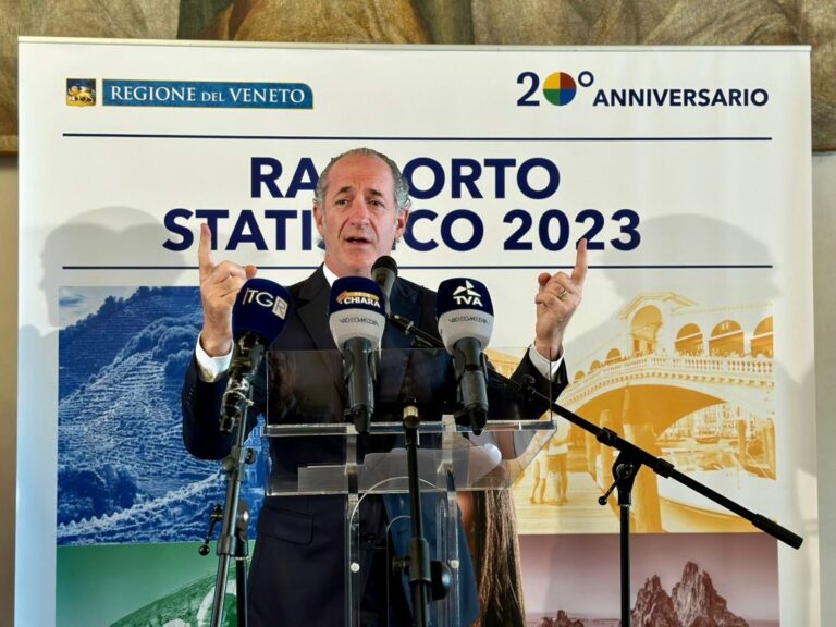 Il Pil del Veneto cresce del 3,9% nel 2022