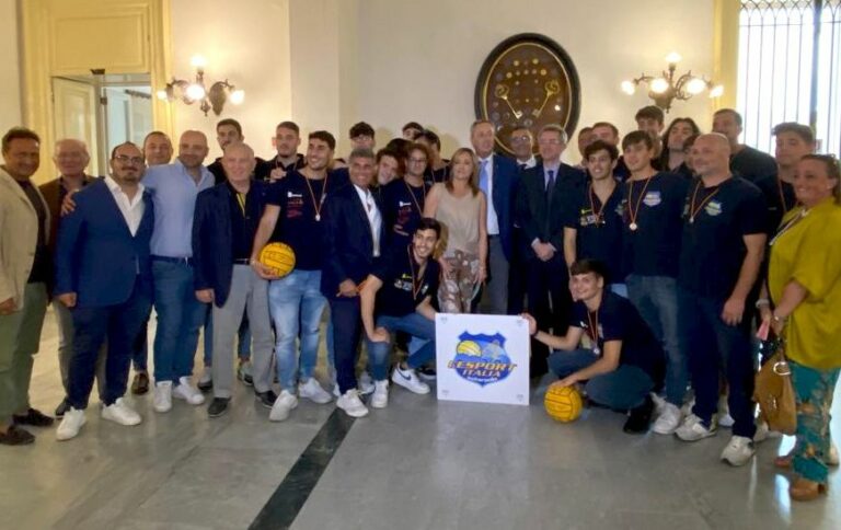 Manfredi e Ferrante premiano gli atleti della Cesport Italia