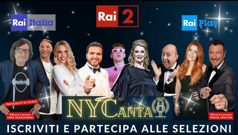 “NyCanta” premia Amadeus, Cecchetto presidente di giuria