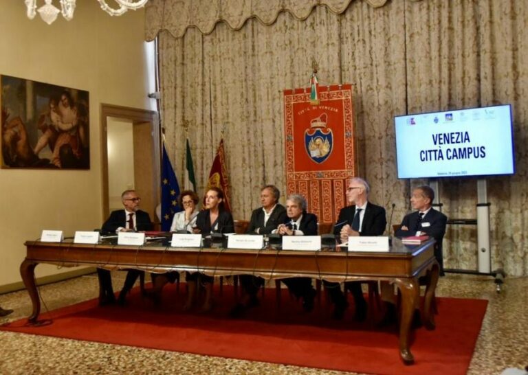 Venezia, firmato il protocollo d’intesa per “Città campus”