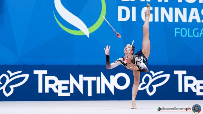Ritmica, Raffaeli chiude con 5 ori gli assoluti di Folgaria