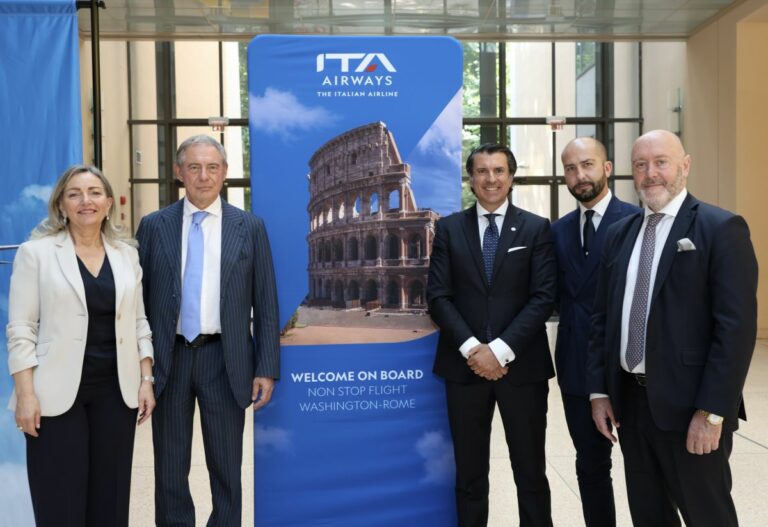 Nuovo collegamento tra Roma e Washington di Ita Airways