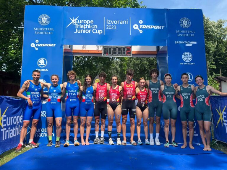 Italia d’argento nella Mixed Relay dell’Europe Triathlon Junior Cup